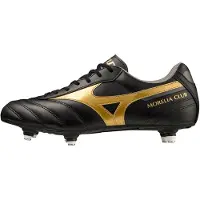 Mizuno Chaussures de football Morelia II Club SI, couleur noire et or, taille 40,5