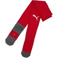 Puma Hommes, Chaussettes de sport, teamLIGA26 Socks Core (43 - 46), Blanc, Rouge