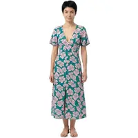 Billabong Your Girl Short Sleeve Dress Bleu S Femme