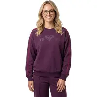 Roxy Ess Energy Elevated Cn Sweatshirt Violet M Femme