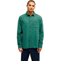 Quiksilver Motherfly Solid Long Sleeve Shirt Vert 2XL Homme