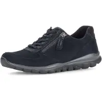 Gabor RollingSoft : chaussures de sport à lacets, couleur bleu, pour le quotidien, neuves