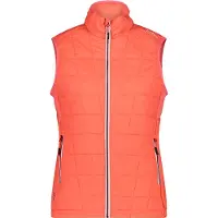 CMP Gilet pour femme C649 rouge fluo, taille 38