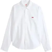Levi's Chemise 'BATTERY' rouge cerise / blanc