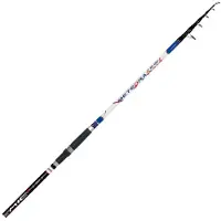 Colmic Meteora Beach Telescopic Surfcasting Rod Refurbished Argenté 4.10 m / 50-120 g