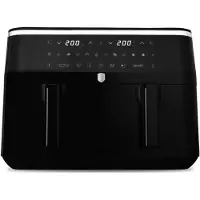 Berlinger Haus BH9883 Friteuse à air chaud 9 l, 3 100 W, revêtement antiadhésif, air chaud, Friteuse, Noir, Pink