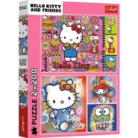 Trefl Puzzle - 2x200 - Hello Kitty et ses amis - Hello Kitty 13336