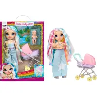 Rainbow High Poupée de mode Rainbow High Jr High Babysitters – Amaya