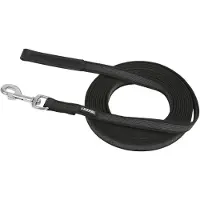 Kerbl Laisse pour chiens 5 m Caoutchouc Noir 81044