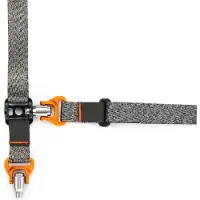 3 Legged Thing AXIS 24 Padded Neck & Shoulder Strap EMBER (Ceinture cervicale, Sangle d'épaule), Sangle pour appareil photo, Rouge