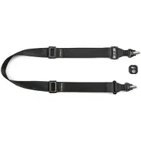 3 Legged Thing AXIS 44 Neck & Shoulder Strap OBSIDIAN (Ceinture cervicale, Sangle d'épaule), Sangle pour appareil photo, Noir