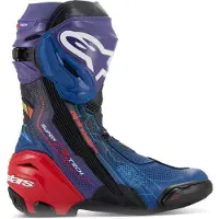 Alpinestars Bottes Ventilées Supertech R Martinator R01 Édition Limitée Blue Purple Red Black