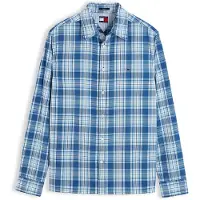 Tommy Hilfiger Dm0dm23721 Long Sleeve Shirt Bleu L Homme
