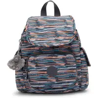Kipling Sac à dos bleu clair / gris / orange