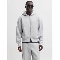Jack & Jones Legacy Full Zip Sweatshirt Gris S Homme