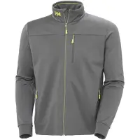 Helly Hansen Crew Full Zip Fleece Gris L Homme