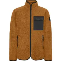 Didriksons Veste en polaire 'Peter' moutarde / noir