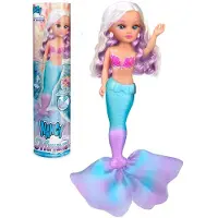 Nancy Poupée sirène "Magic" rose, pour enfants, couleur rose, taille unique