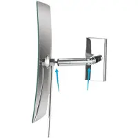 Bemeta Miroir cosmétique avec joint à 360° 245 x 130 mm chromé