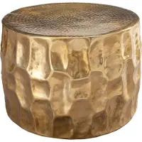 Invicta Table basse 55 cm, design doré, style moderne, salon - ACHETER MAINTENANT
