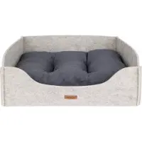 Amiplay Panier à chien HYAGGO SOFA 2in1 beige taille S, M, L Taille : M - 51x41x16 cm