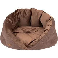 Amiplay Panier à chien SIDNEY - cocon marron taille S, M Taille : S - 50x50x35 cm