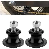 OEM Support d'essieu pour moto, lot de 2, 8 mm, CNC, noir
