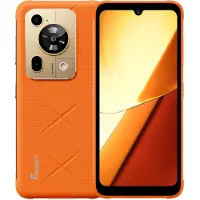 FOSSiBOT F112 PRO Smartphone – Android, 256 Go, 8 Go de RAM, écran 6,88 pouces, MediaTek Dimensity 6300 mAh, 7150 mAh – Orange