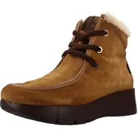 Hispanitas pour femme. PHI265130 Bottines en cuir Montana beige (39), Plat, Lacets
