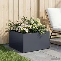 Prolenta Maison Exclusive - Jardinière anthracite, 60 x 60 x 30 cm