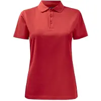 Projob - Polo pour femmes, modèle "Functional", teintée en fil, référence ET411 (taille XL) (rouge)