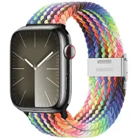 StarTech.com Bracelet pour montre connectée - Nylon - Édition Pride - Boucle à épingle - 20 cm - Compatible avec les modèles 38/40/41/42 mm