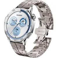 StarTech.com Bracelet en métal pour montre connectée - Modèles S3/S2/S1 - Acier inoxydable - 22 mm - Boucle déployante - Couleur titane