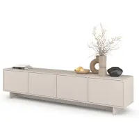 Petits-meubles Meuble TV Tatami 4D Push to Open 220,5x50,5x41,5cm Cachemire mat