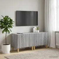 Prolenta Maison Exclusive - Meuble TV Sonoma, en bois stratifié gris