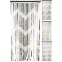 Sans marque Deur Gordijn Bamboe 90x180cm assorti (91 x 31 cm)