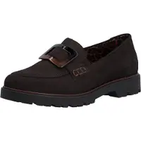 Rieker Chaussure basse brun foncé
