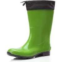 Ladeheid Bottes en caoutchouc pour femmes LA-968 (vert/noir, 36)
