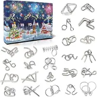 Sonstiges Puzzle Calendrier de l'Avent 2024 Jeux de casse-tête Enfants Calendrier de Noël