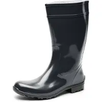 Ladeheid Bottes en caoutchouc pour femmes LA-967 (noir/noir, 39 UE)