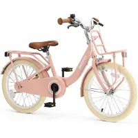 Deryan Vélo pour enfant Liv 18 pouces – Guidon et selle réglables – Rose