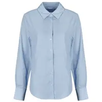 GUESS Chemise LS LUCIA RELAXED HOTFIX SHIRT femmes - Bleu - EU XL