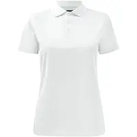 Projob - Polo pour femmes, modèle "Functional", teintée par fil, référence ET411 (Taille M), couleur blanche