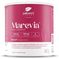 Nutrisslim Marevia pour Femmes - Poudre à la Vitamine C, Zinc, complexe B & Cranberry - pour réduire la fatigue - 150 g