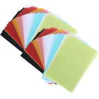 Gistuch 100pcs Papier translucide de suivi de l'art Copie de transfert Écriture Dessin Colour papier