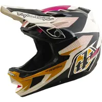 Troy Lee Designs D4 Polyacrylite MIPS Turbo Acid Casque de descente Taille