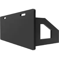 StarTech.com Panneau de rebond pour entraînement au football - Plaque de rebond - HDPE et fer - Pliable, autoportant - Réglable à 60°/90° - 100x40x40 cm - Noir