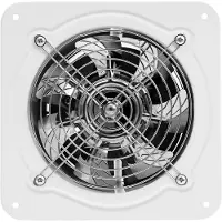 StarTech.com Ventilateur mural - Ventilateur d'extraction - 15 cm - 220 V - 2600 tr/min - 7 pales en métal - Blanc