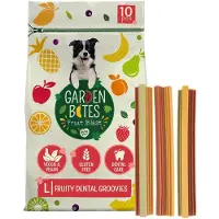 Garden Bites Fruity Dental Groovies friandise pour chien