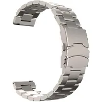 StarTech.com Bracelet pour montre connectée - Bracelet en métal pour Watch 2 Pro - Acier inoxydable - Boucle métallique - Compatible avec Solar Lite - Couleur titane